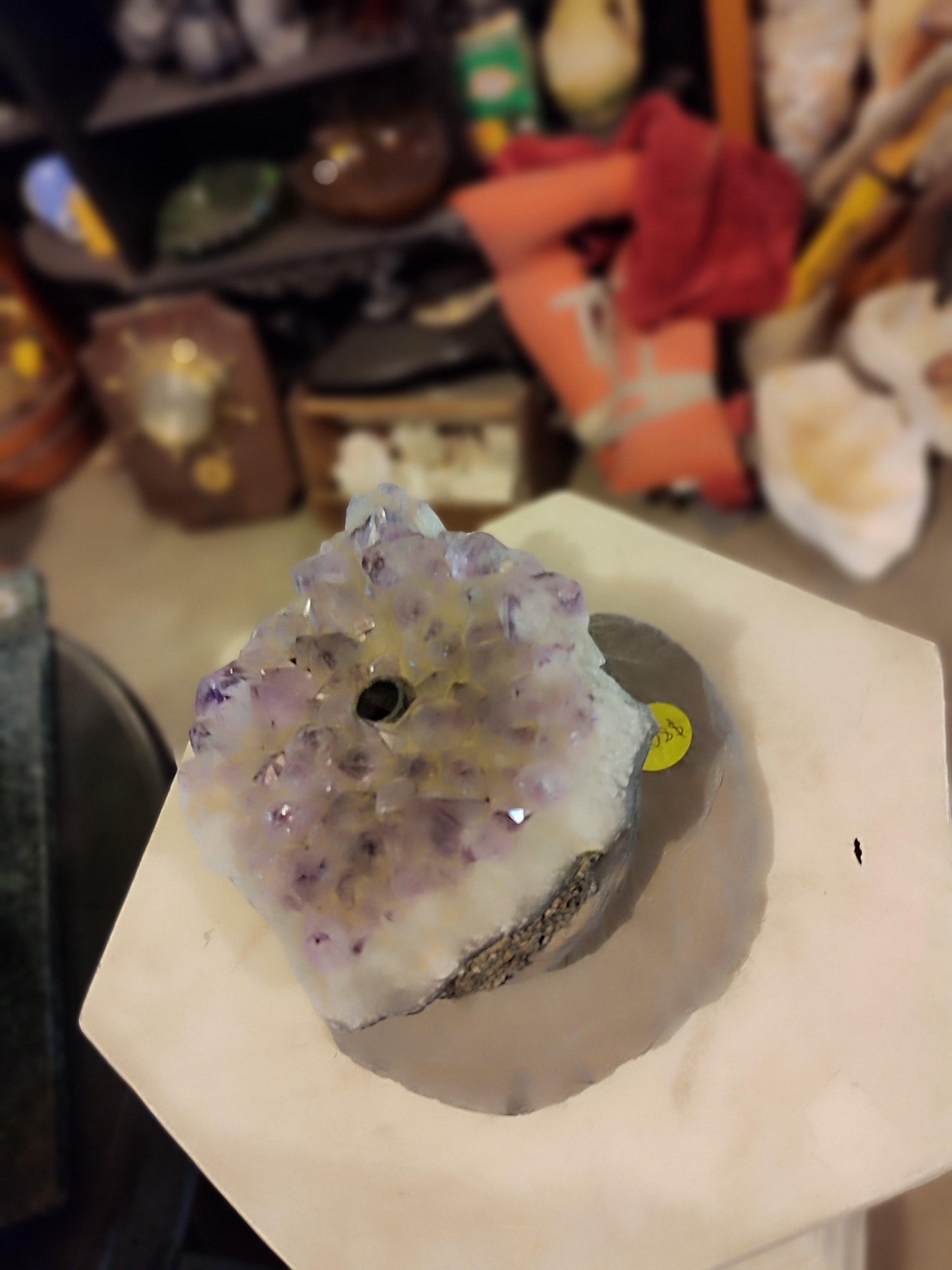 Amethyst Mineral - Antiques Bazaar Ensenada