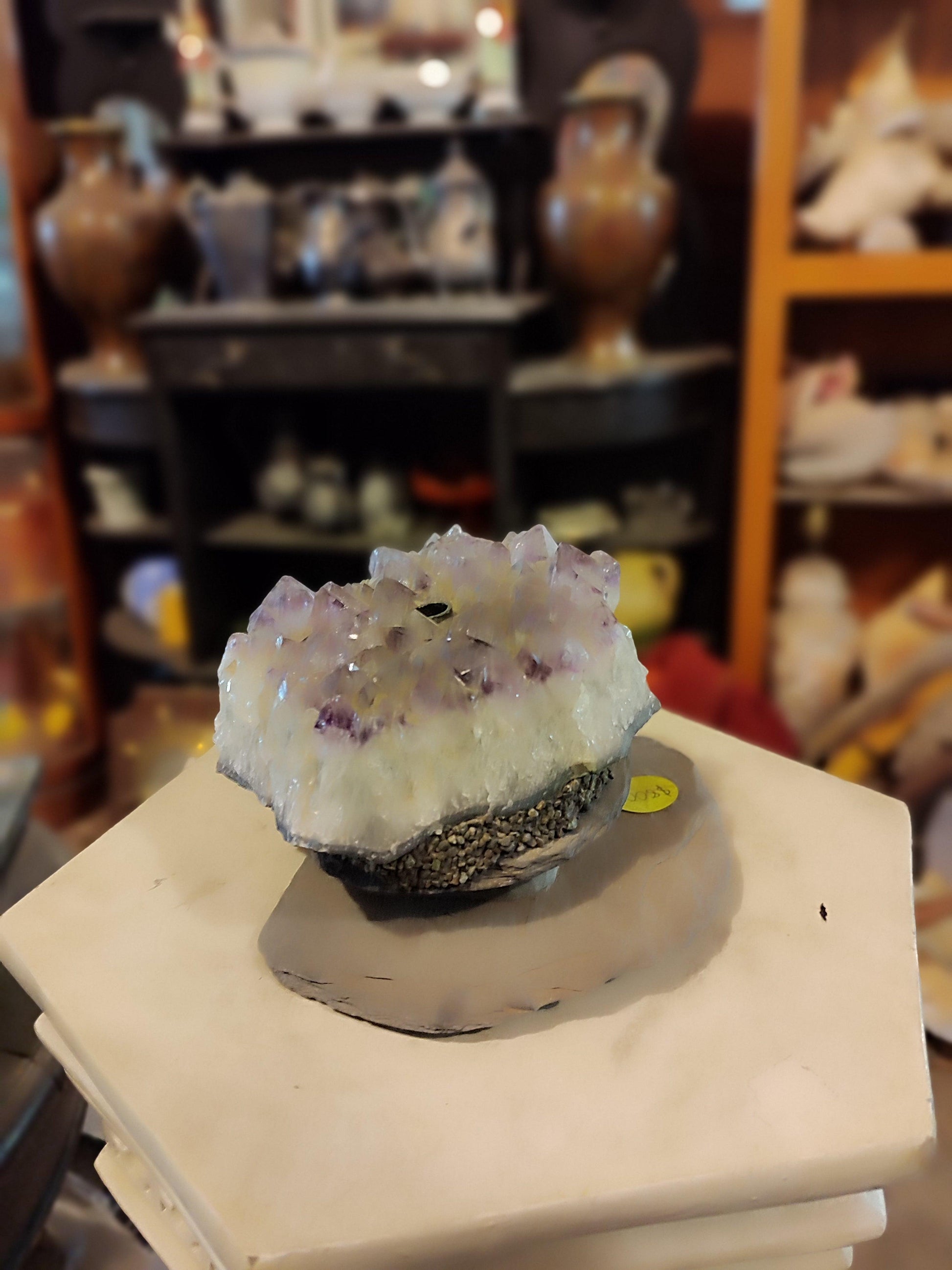 Amethyst Mineral - Antiques Bazaar Ensenada