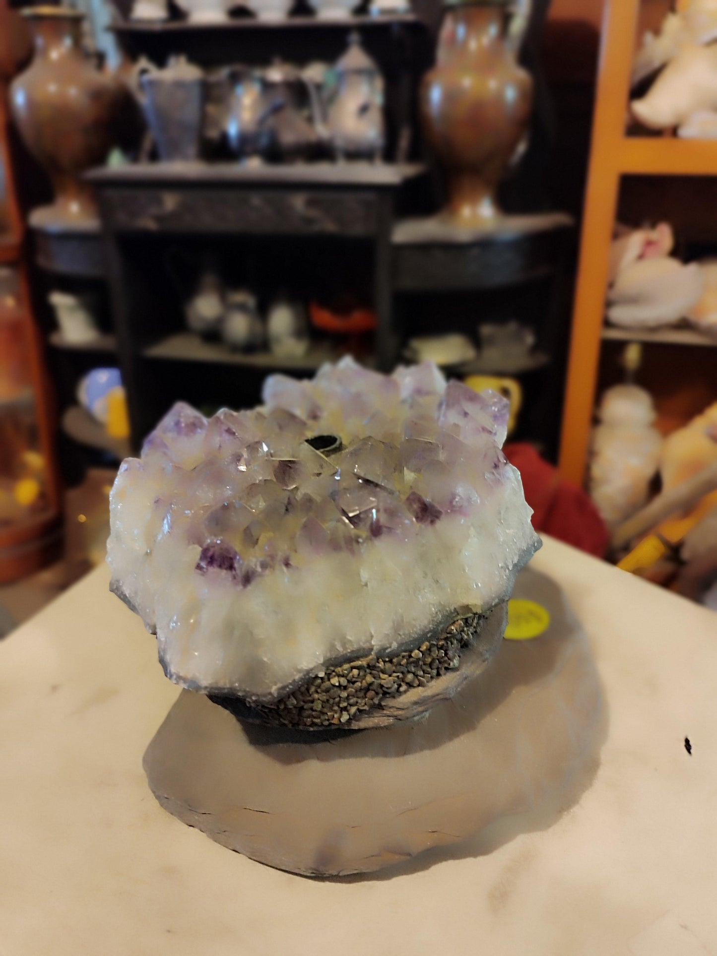 Amethyst Mineral - Antiques Bazaar Ensenada