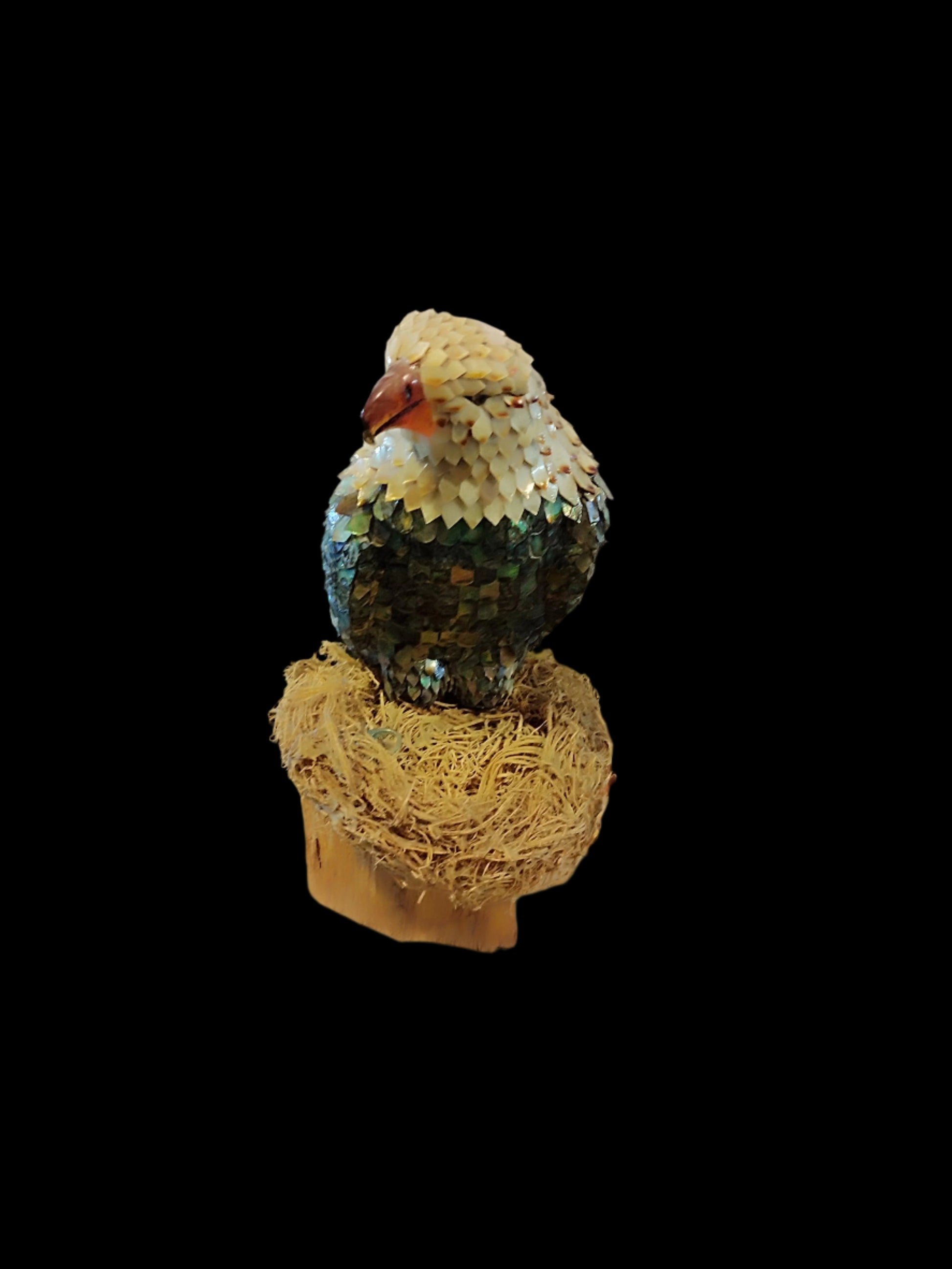 Abalone Eagle Sculpture - Antiques Bazaar Ensenada