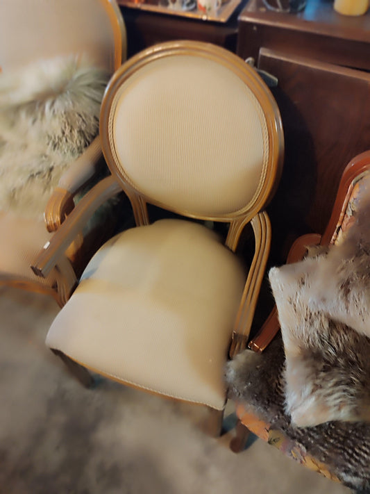 Antique Solid Wood Armchair - Antiques Bazaar Ensenada