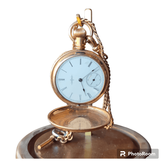 reloj de bolsillo Aurora - Antiques Bazaar Ensenada