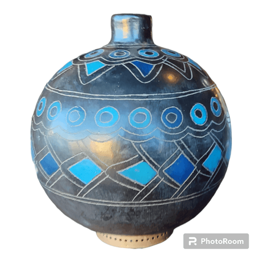 Jarron de barro oaxaqueño - Antiques Bazaar Ensenada