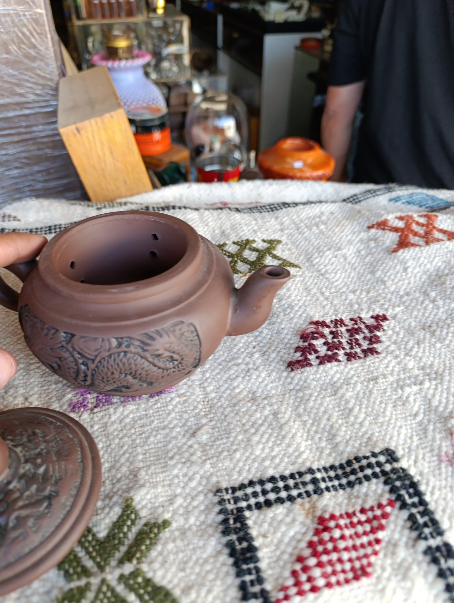 Tetera de Arcilla Yixing | Hecha a Mano | Tradición China para Té Gongfu