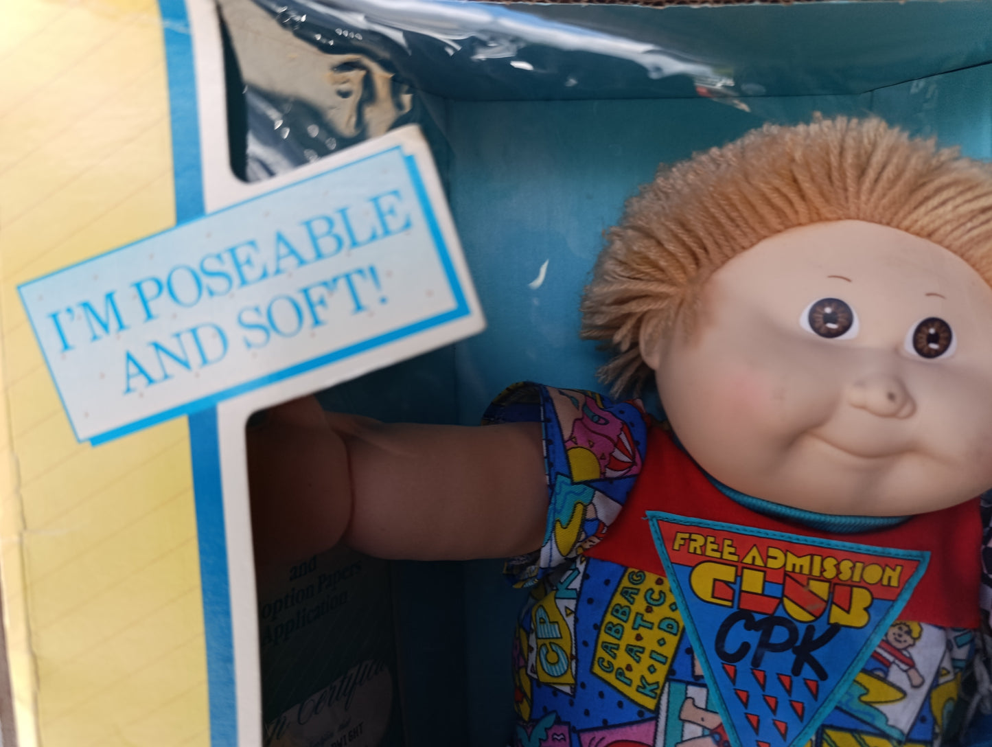 Muñeco Cabbage Patch Kids Vintage | Coleccionable Clásico de los Años 80