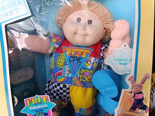 Muñeco Cabbage Patch Kids Vintage | Coleccionable Clásico de los Años 80