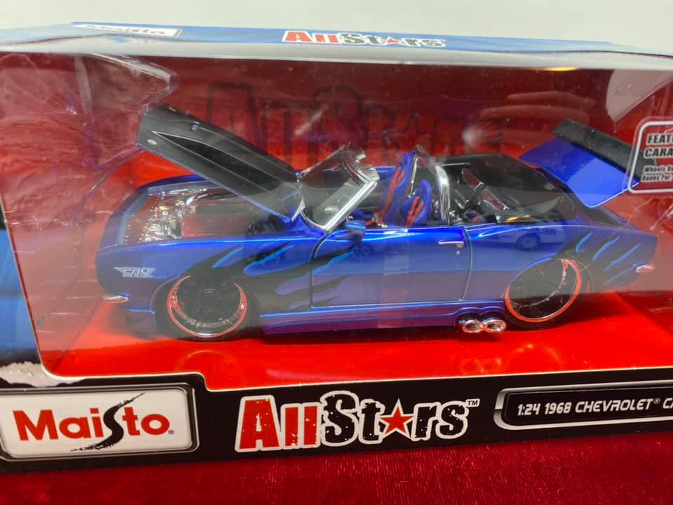 Chevrolet Camaro Super Sport convertible 1968 tuneado - Antiques Bazaar Ensenada