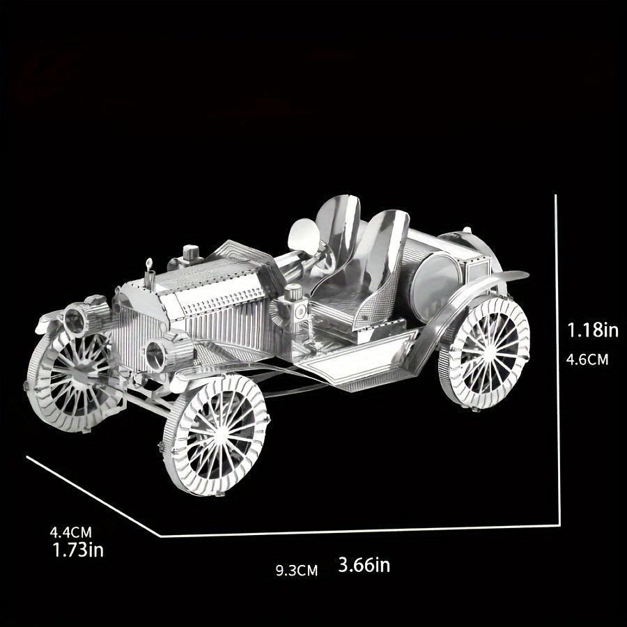 Juguete De Ensamblaje De Metal DIY Modelo De Coche Vintage, Juguete De Rompecabezas Estereoscópico 3D Modelo De Coche Antiguo Hecho A Mano Regalo De Navidad Para Amigos - Antiques Bazaar Ensenada