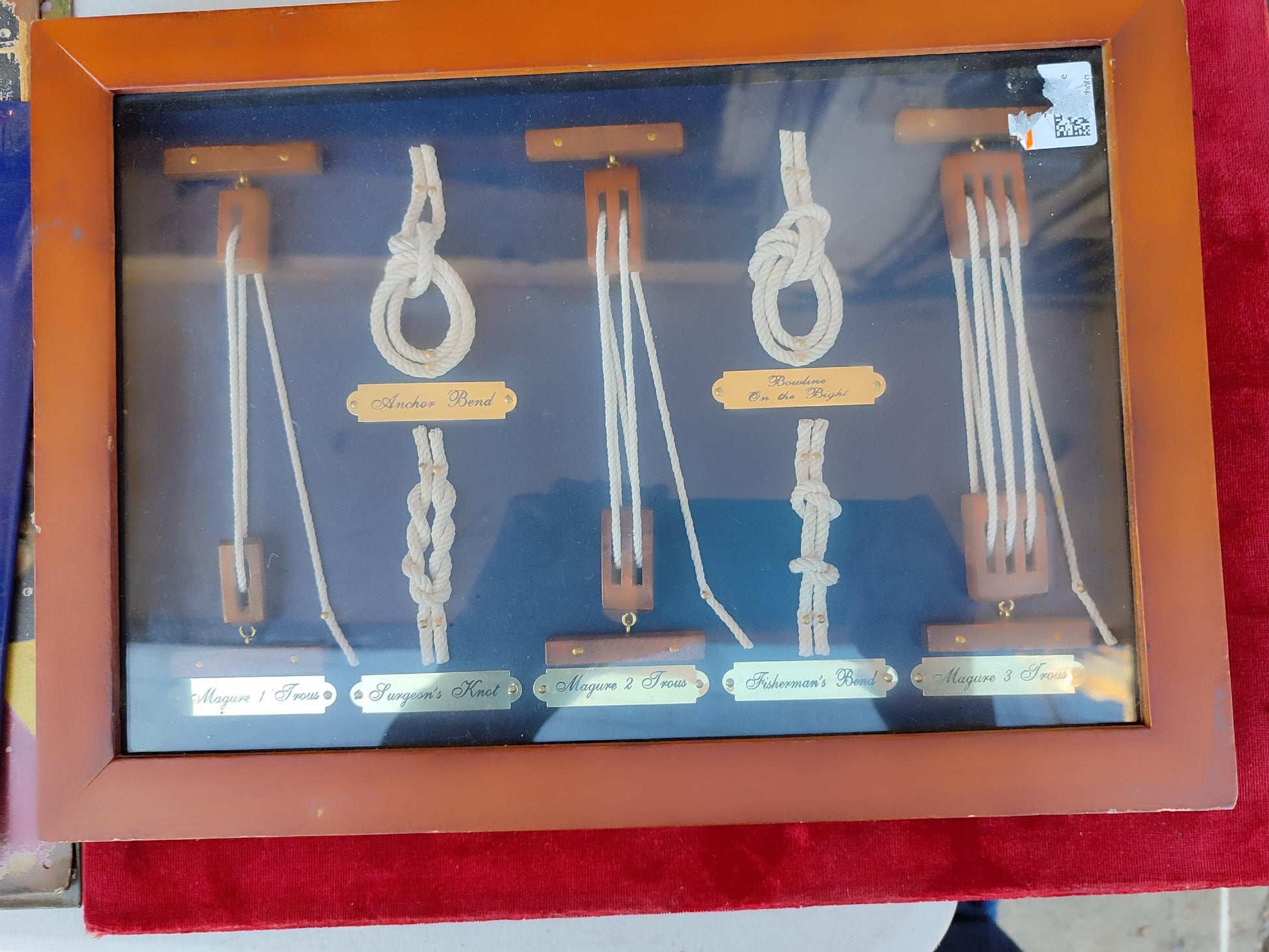 The Seafaring Knots Display - Antiques Bazaar Ensenada