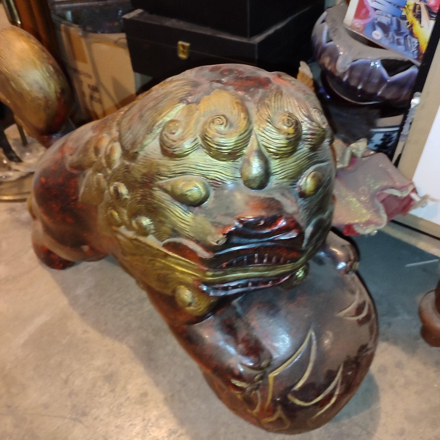 The Chinese Zodiac Tiger Sculpture - Antiques Bazaar Ensenada