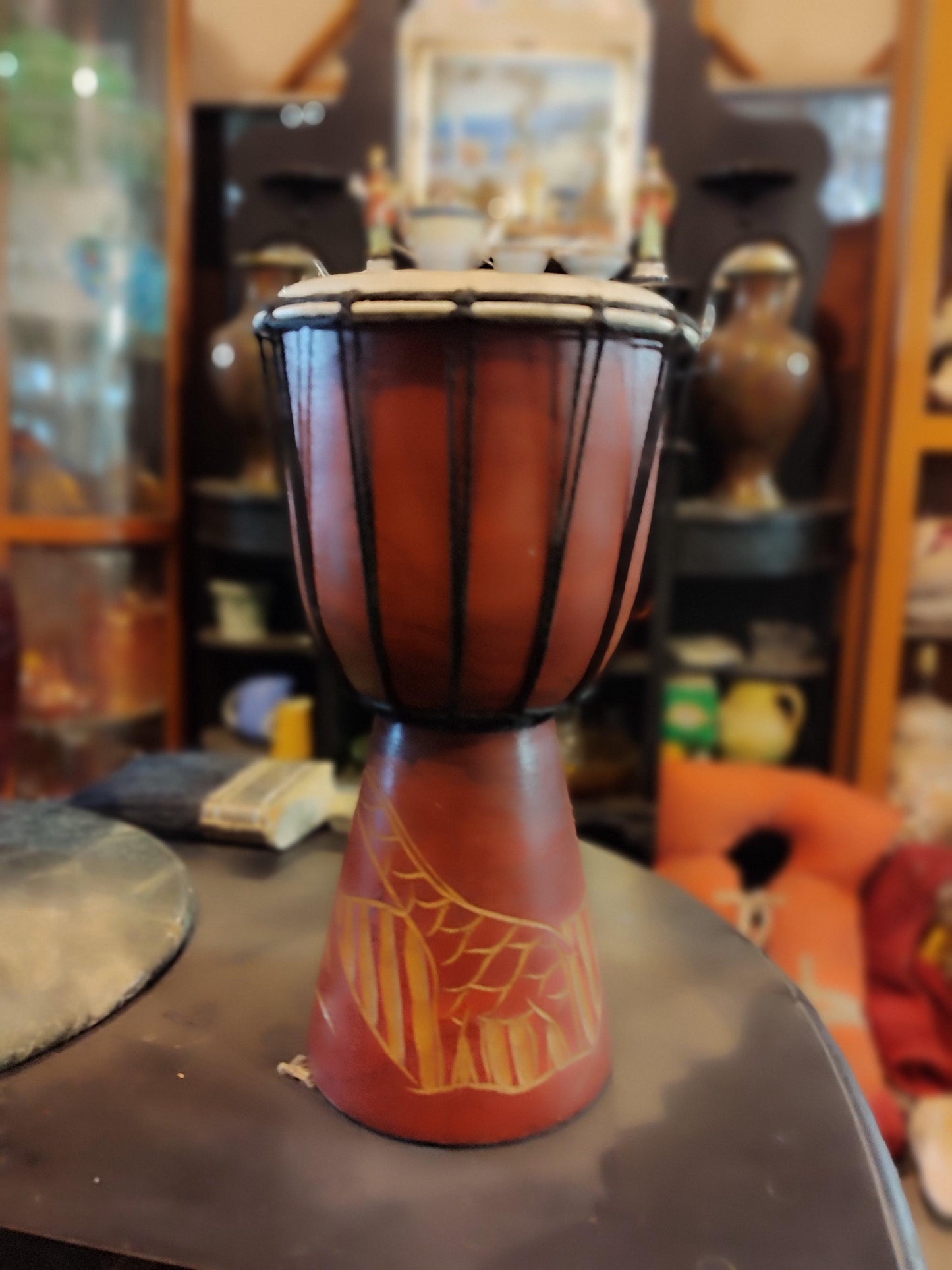 Djembe Drum - Antiques Bazaar Ensenada