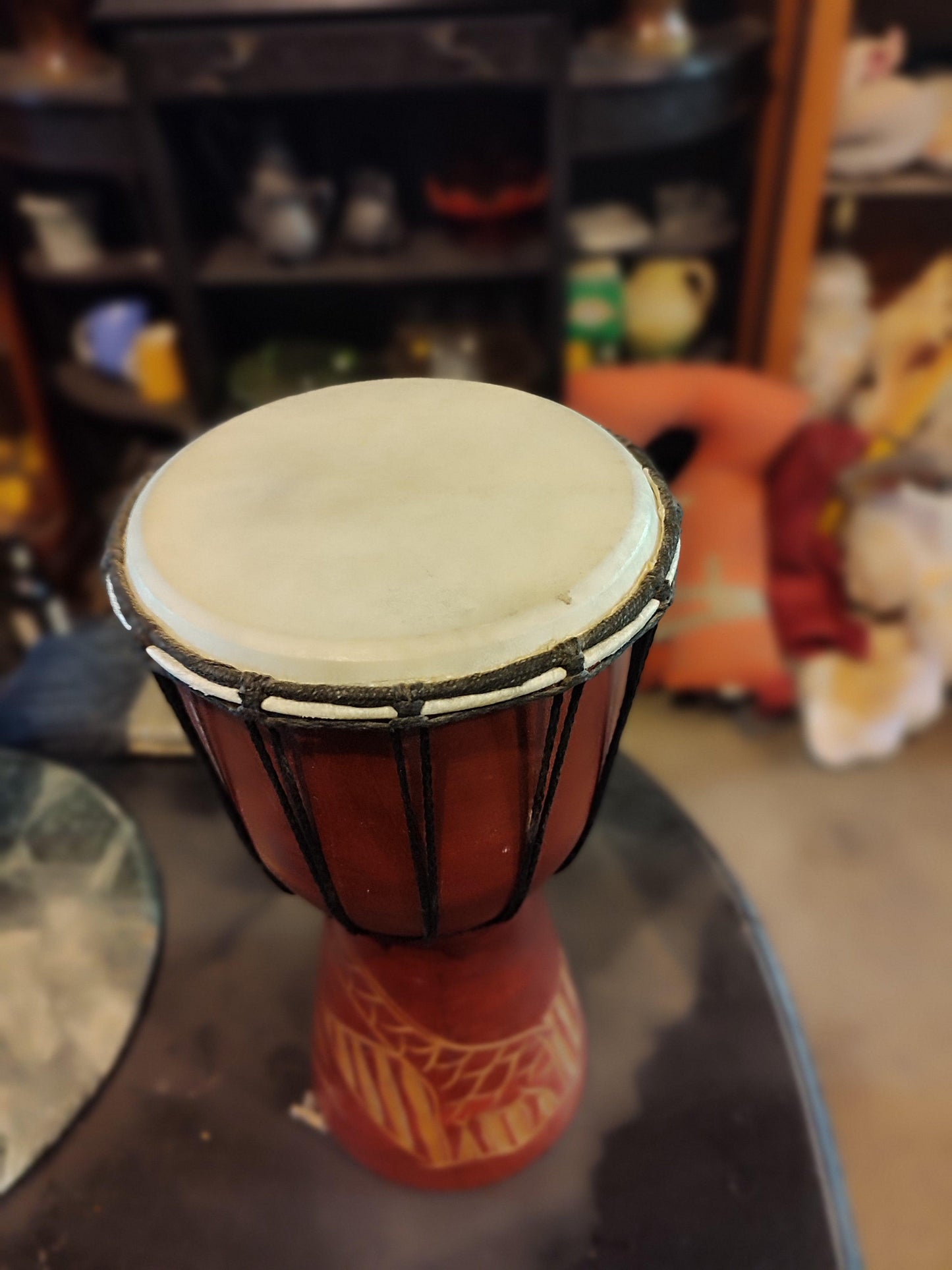 Djembe Drum - Antiques Bazaar Ensenada