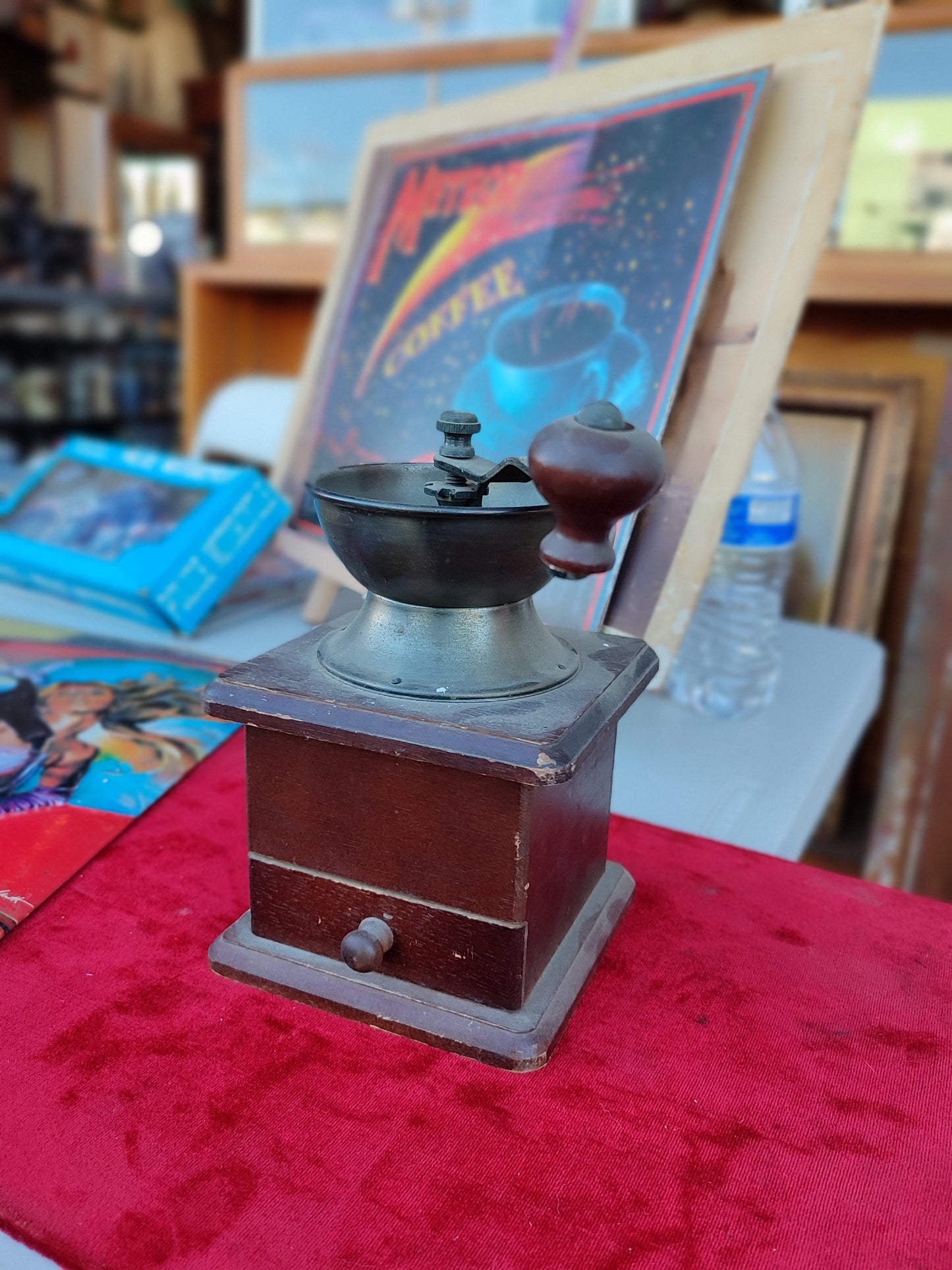 Antique Coffee Grinder - Antiques Bazaar Ensenada