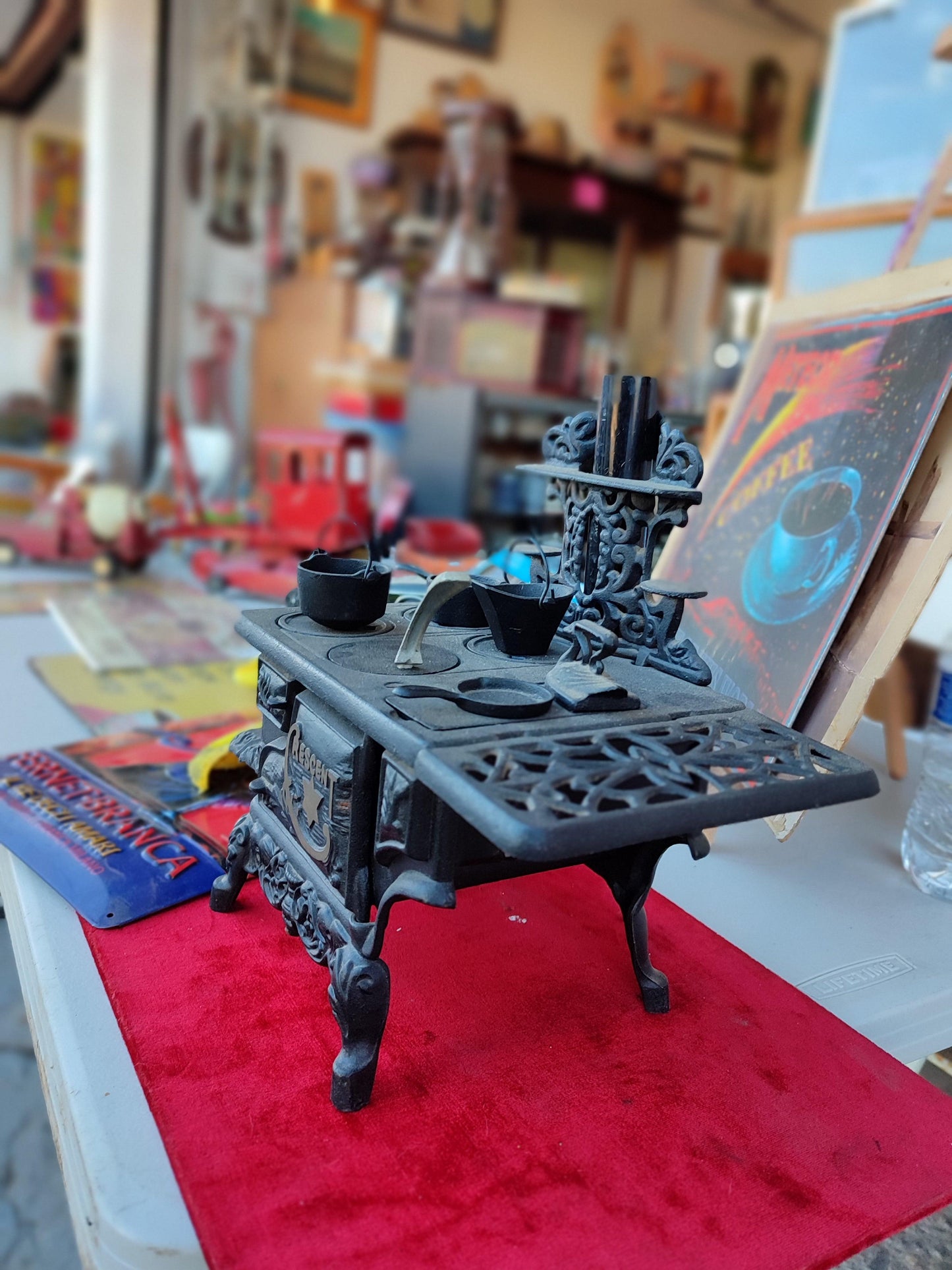 Mini Stove Reproduction - Antiques Bazaar Ensenada