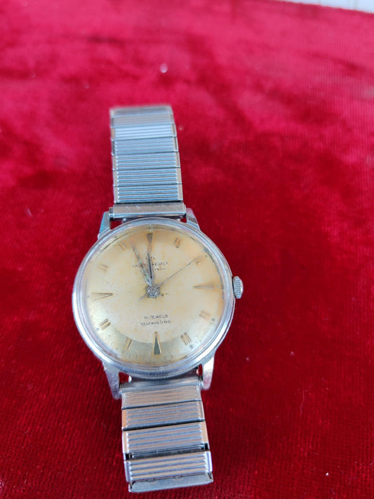 Caravelle Silver Mechanical Watch - Antiques Bazaar Ensenada