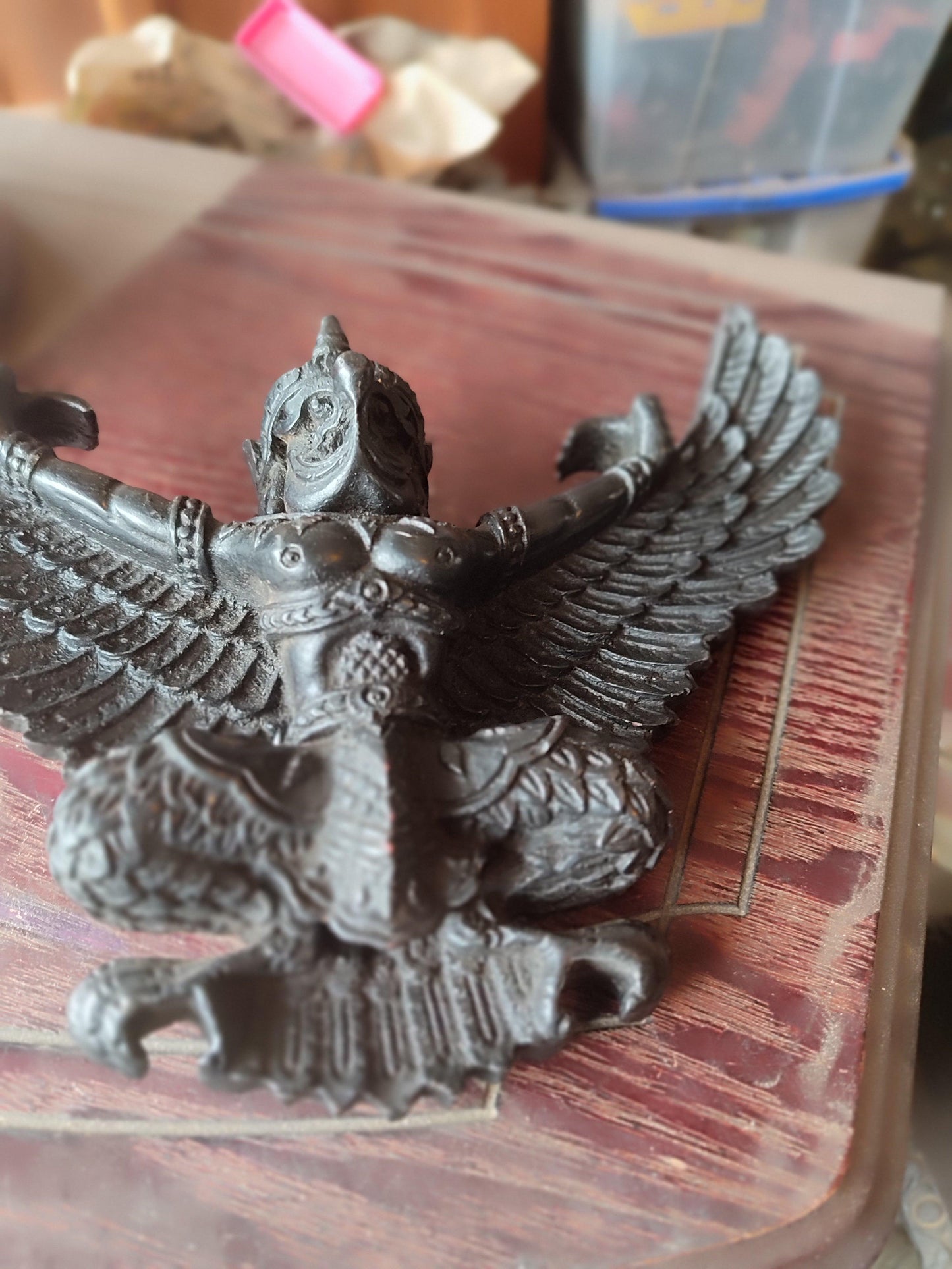 Garuda Wall Statue - Antiques Bazaar Ensenada