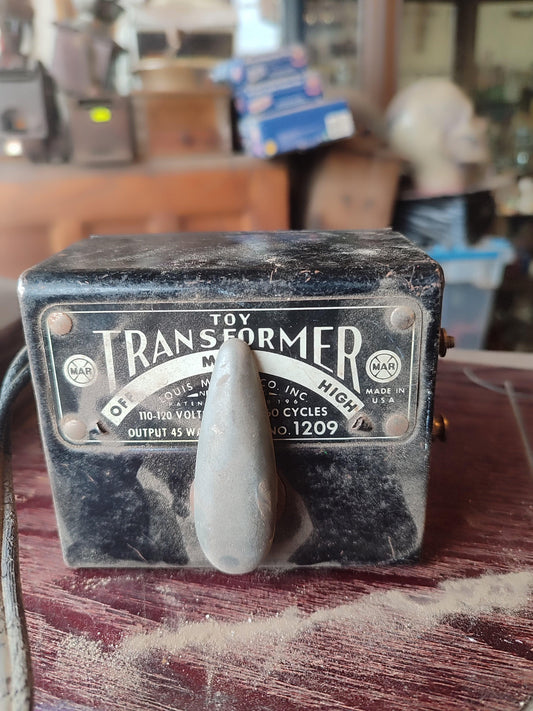 Marx 1239 Toy Train Transformer - Antiques Bazaar Ensenada