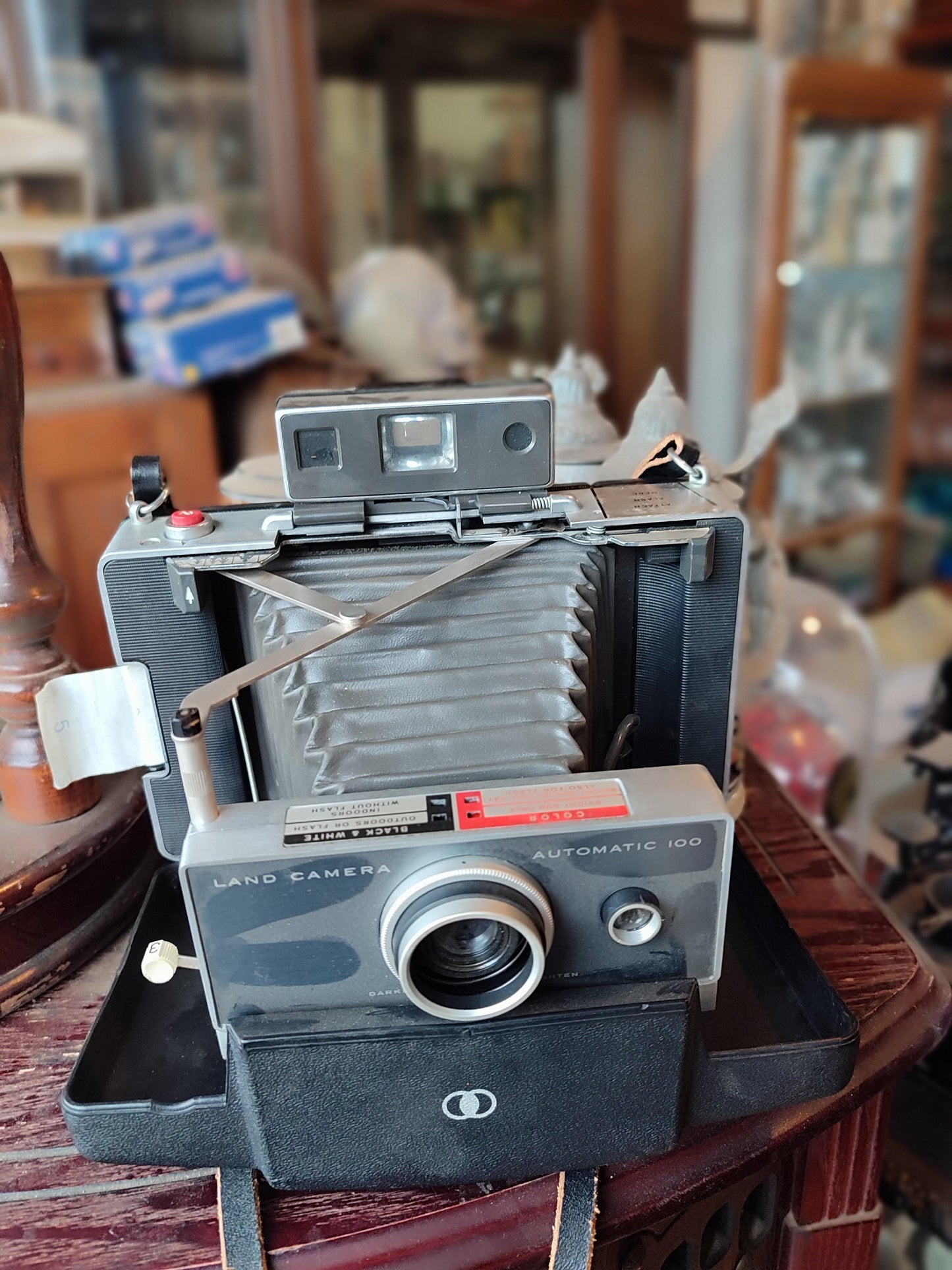 Polaroid Automatic 100 Land Camera - Antiques Bazaar Ensenada