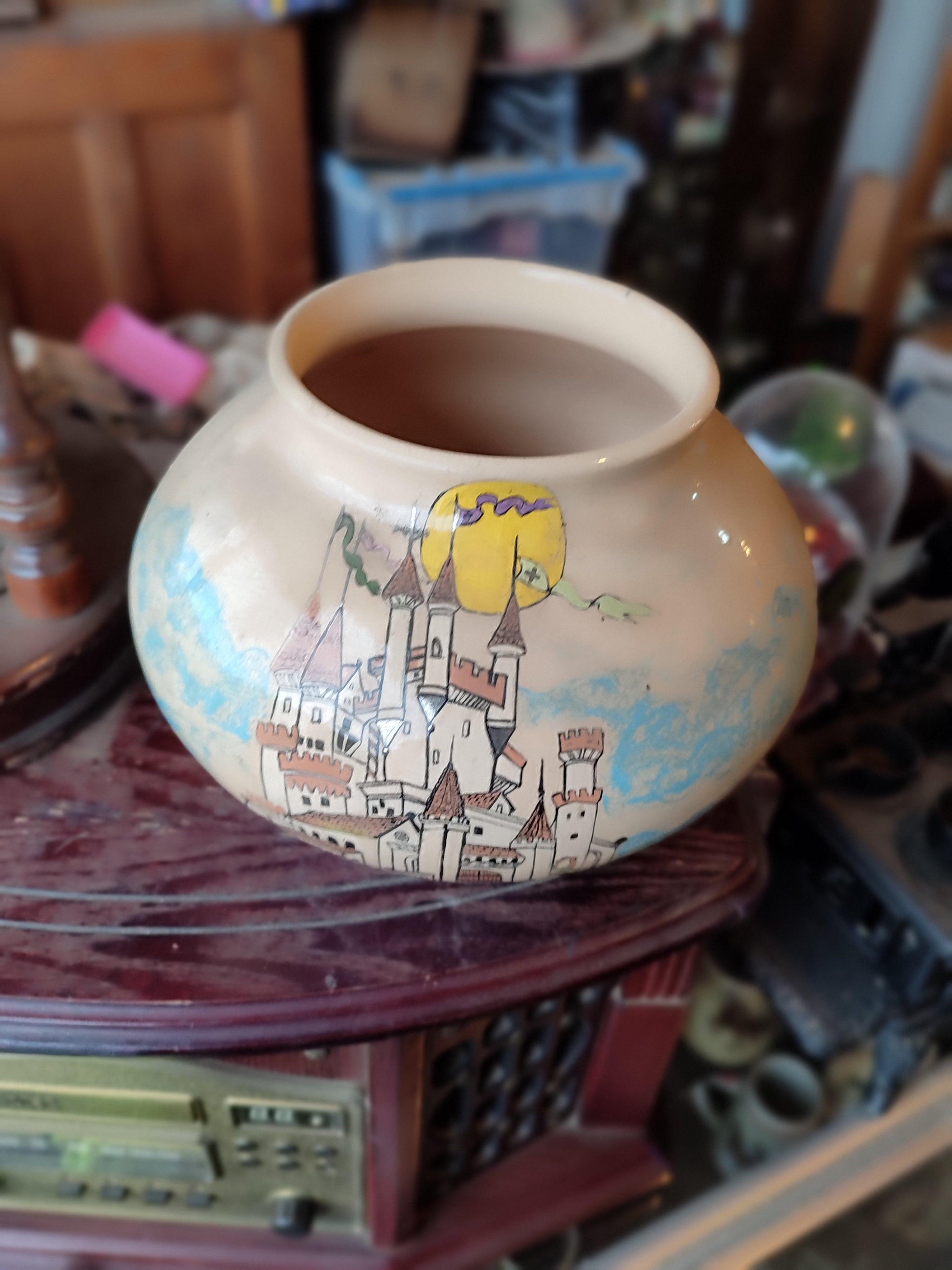 Vintage Cutty Sark Ceramic Pitcher - Antiques Bazaar Ensenada