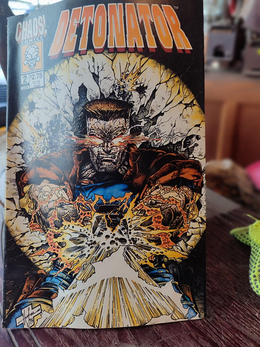 Detonator #2 from Chaos Comics - Antiques Bazaar Ensenada