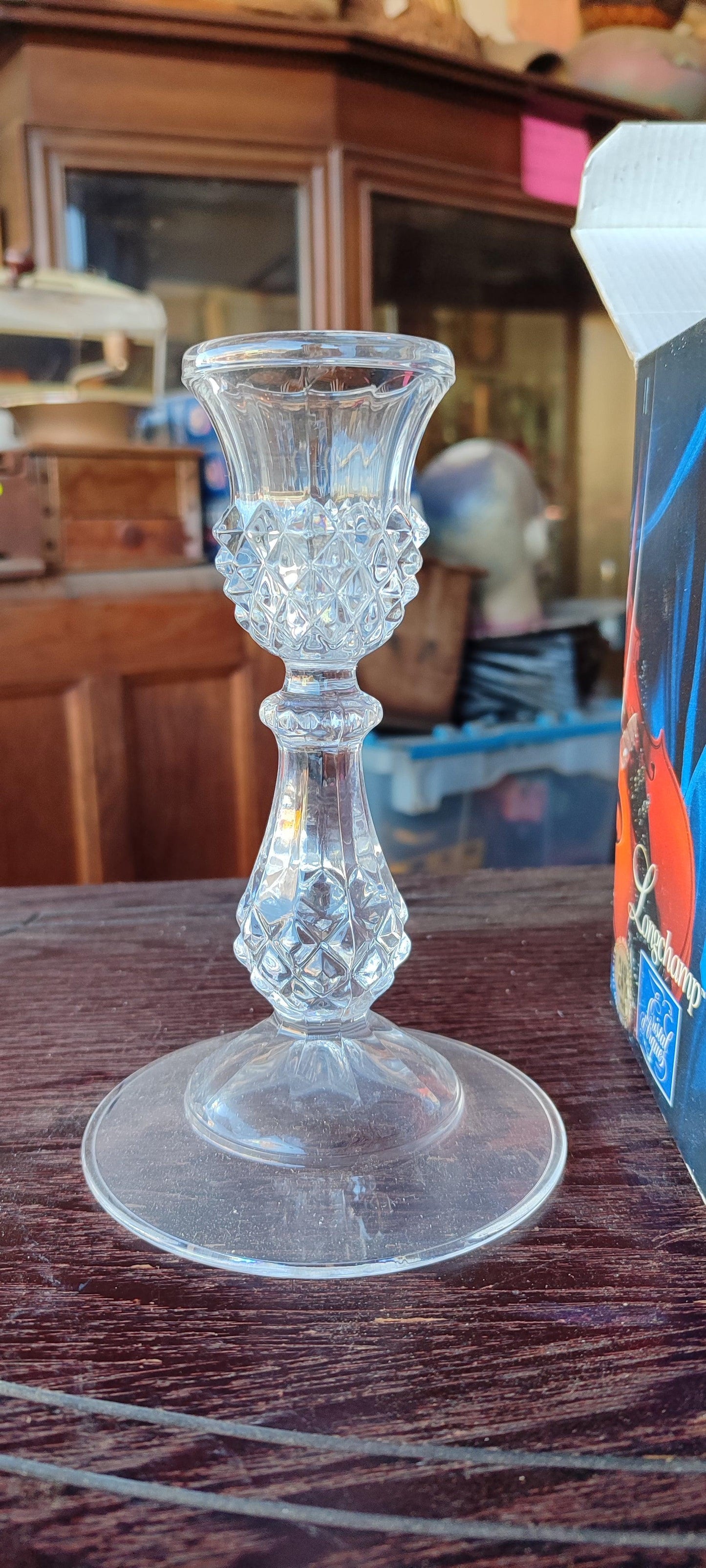 juego de copas de vino Longchamp Cristal d'Arques - Antiques Bazaar Ensenada