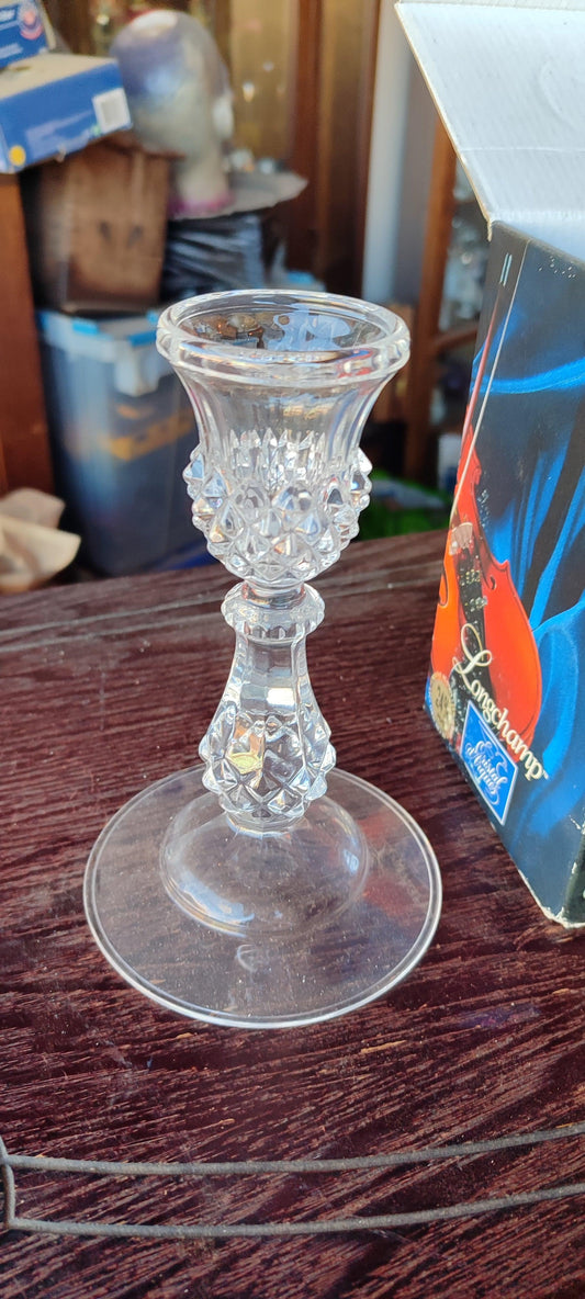 juego de copas de vino Longchamp Cristal d'Arques - Antiques Bazaar Ensenada