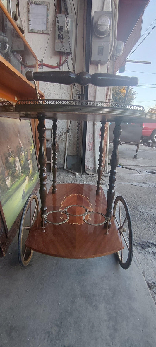 Carrito de Bar Vintage Italiano - Antiques Bazaar Ensenada