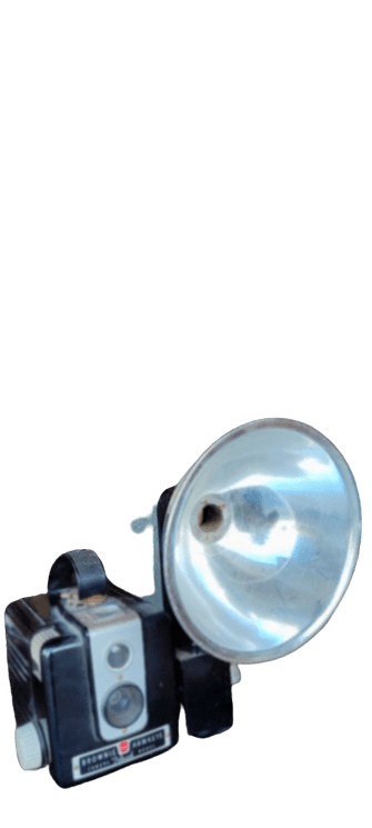 Kodak Brownie Hawkeye Flash Model - Antiques Bazaar Ensenada