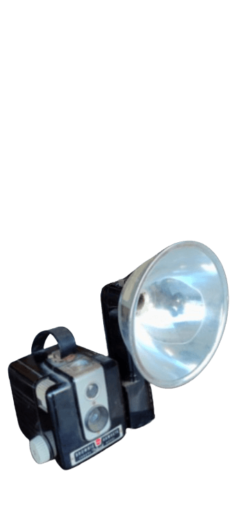 Kodak Brownie Hawkeye Flash Model - Antiques Bazaar Ensenada