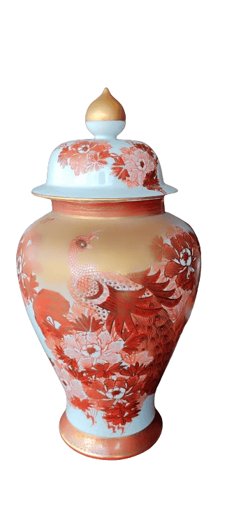 Hermoso Frasco de Jengibre - Antiques Bazaar Ensenada