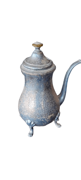 Tetera de Plata Vintage - Antiques Bazaar Ensenada