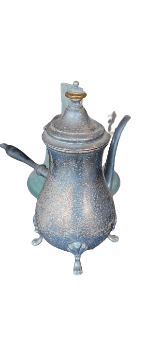 Tetera de Plata Vintage - Antiques Bazaar Ensenada