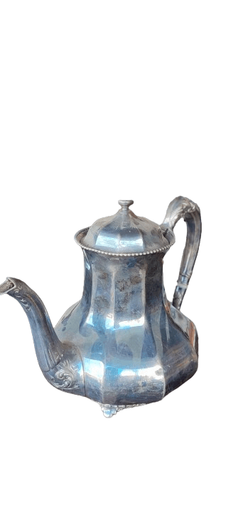 Cafetera de Plata - Antiques Bazaar Ensenada