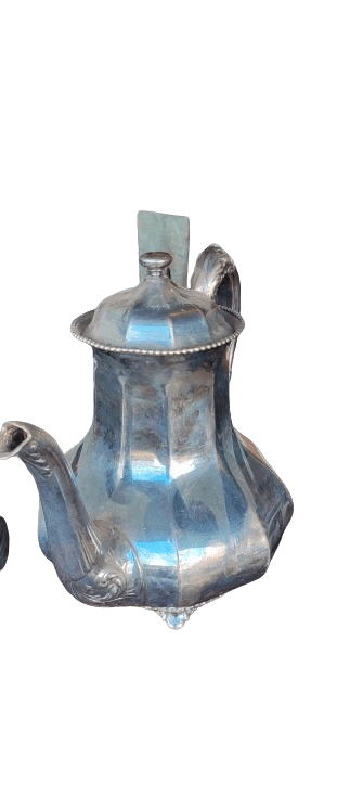 Cafetera de Plata - Antiques Bazaar Ensenada