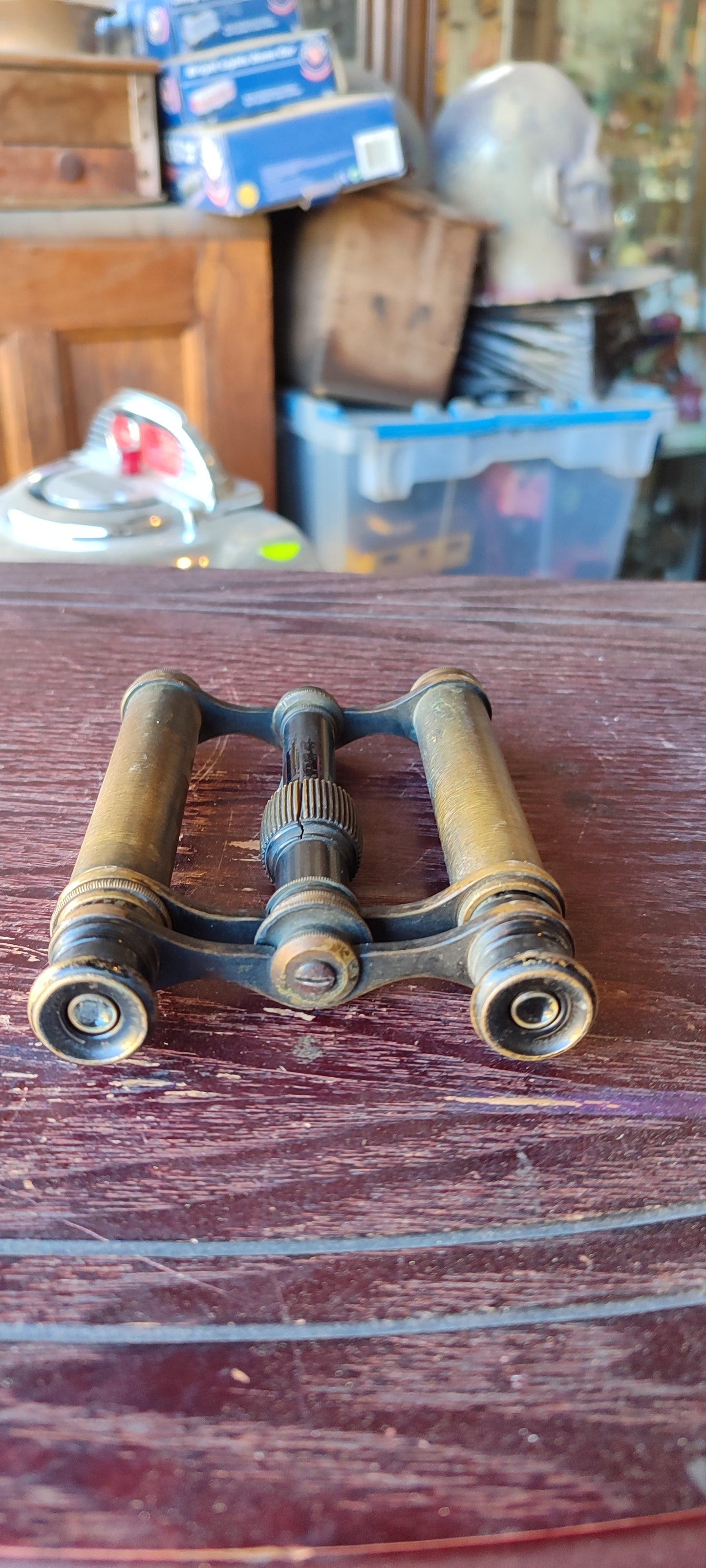binoculares militares antiguos - Antiques Bazaar Ensenada