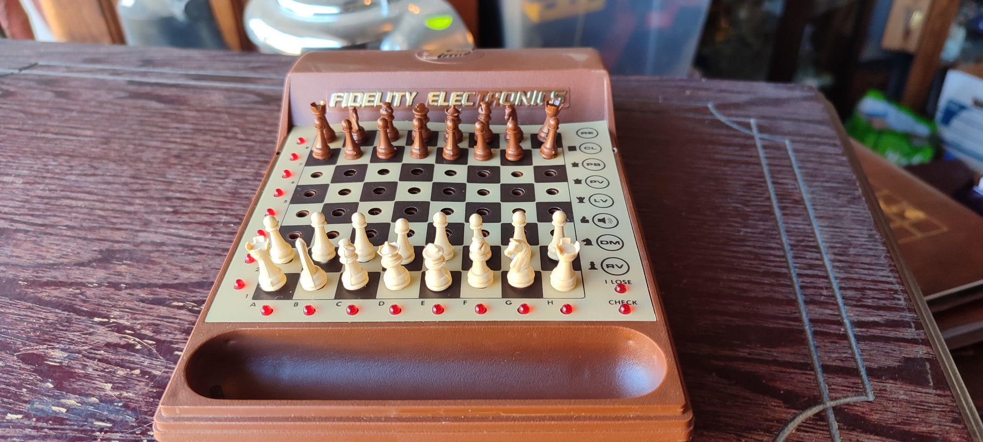 Fidelity Mini Sensory Chess Challenger - Antiques Bazaar Ensenada
