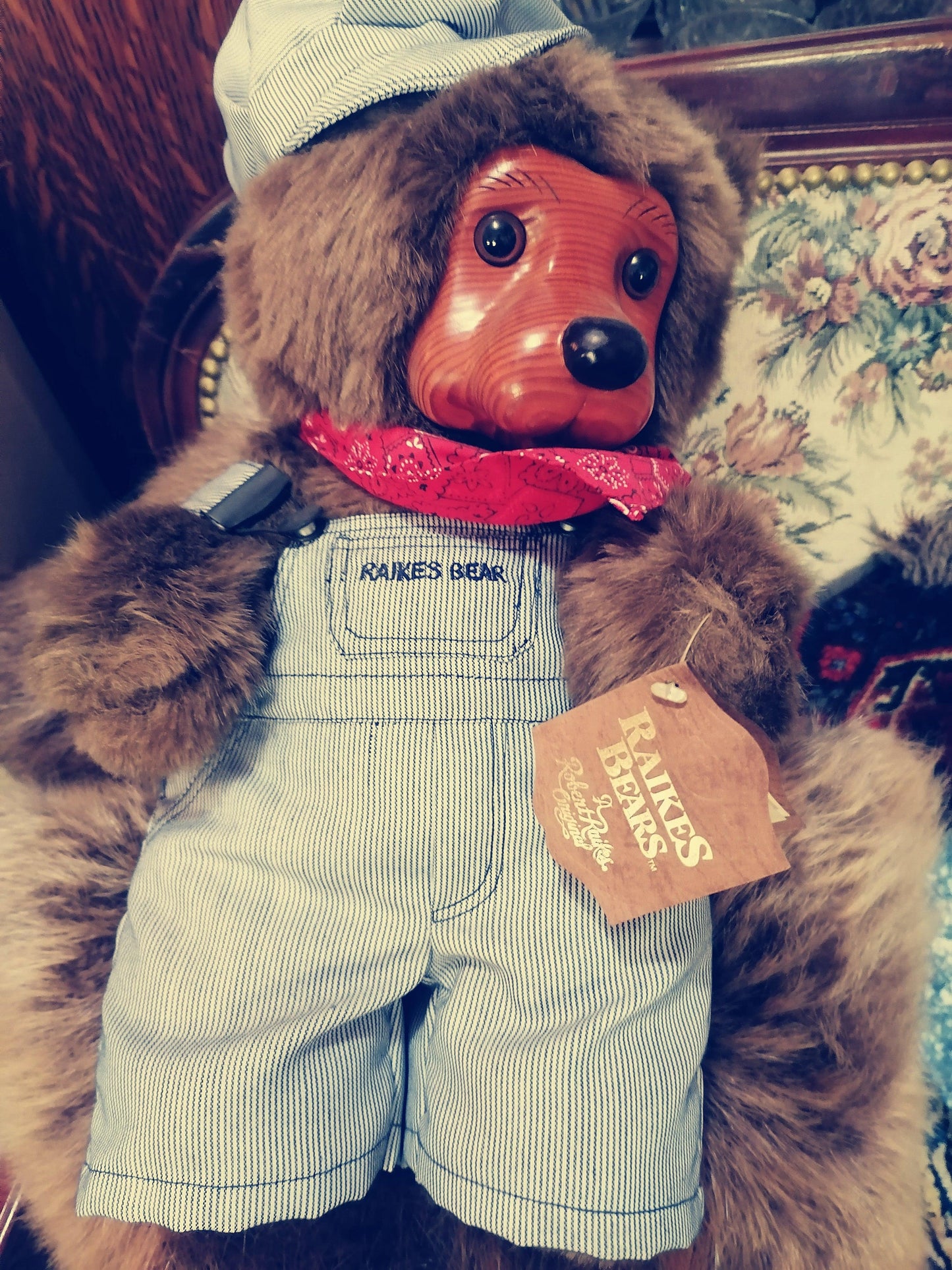 Oso de peluche conductor Robert Raikes edición limitada - Antiques Bazaar Ensenada