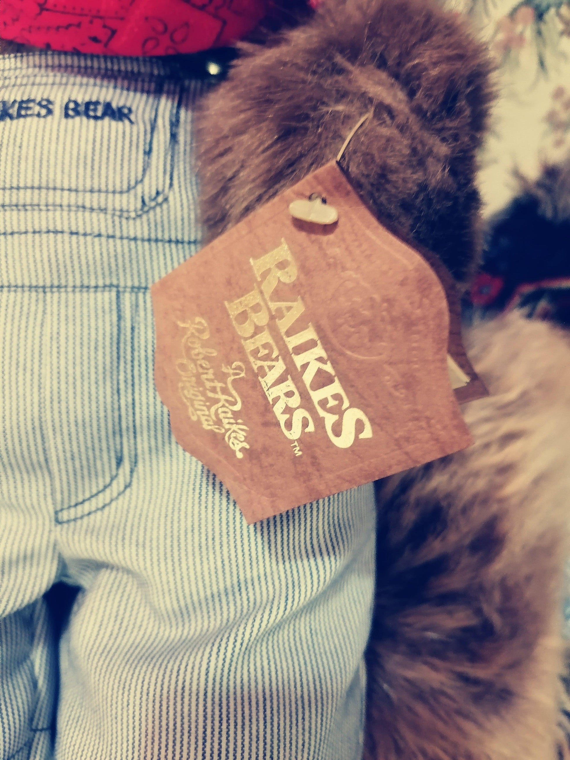 Oso de peluche conductor Robert Raikes edición limitada - Antiques Bazaar Ensenada