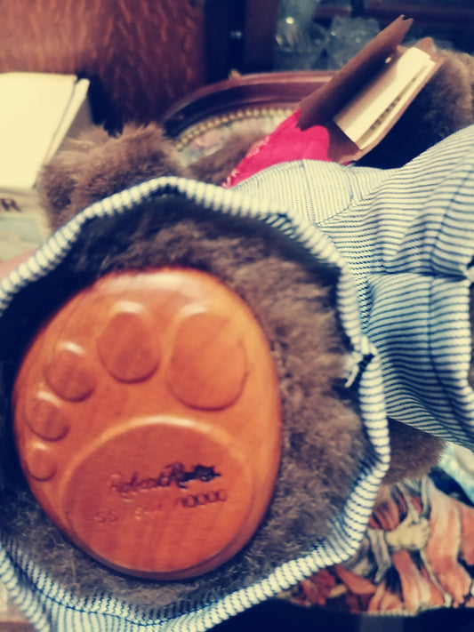 Oso de peluche conductor Robert Raikes edición limitada - Antiques Bazaar Ensenada