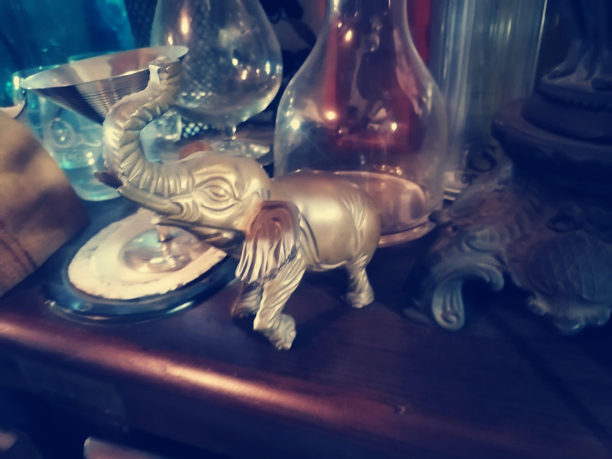 Elefante de Laton - Antiques Bazaar Ensenada