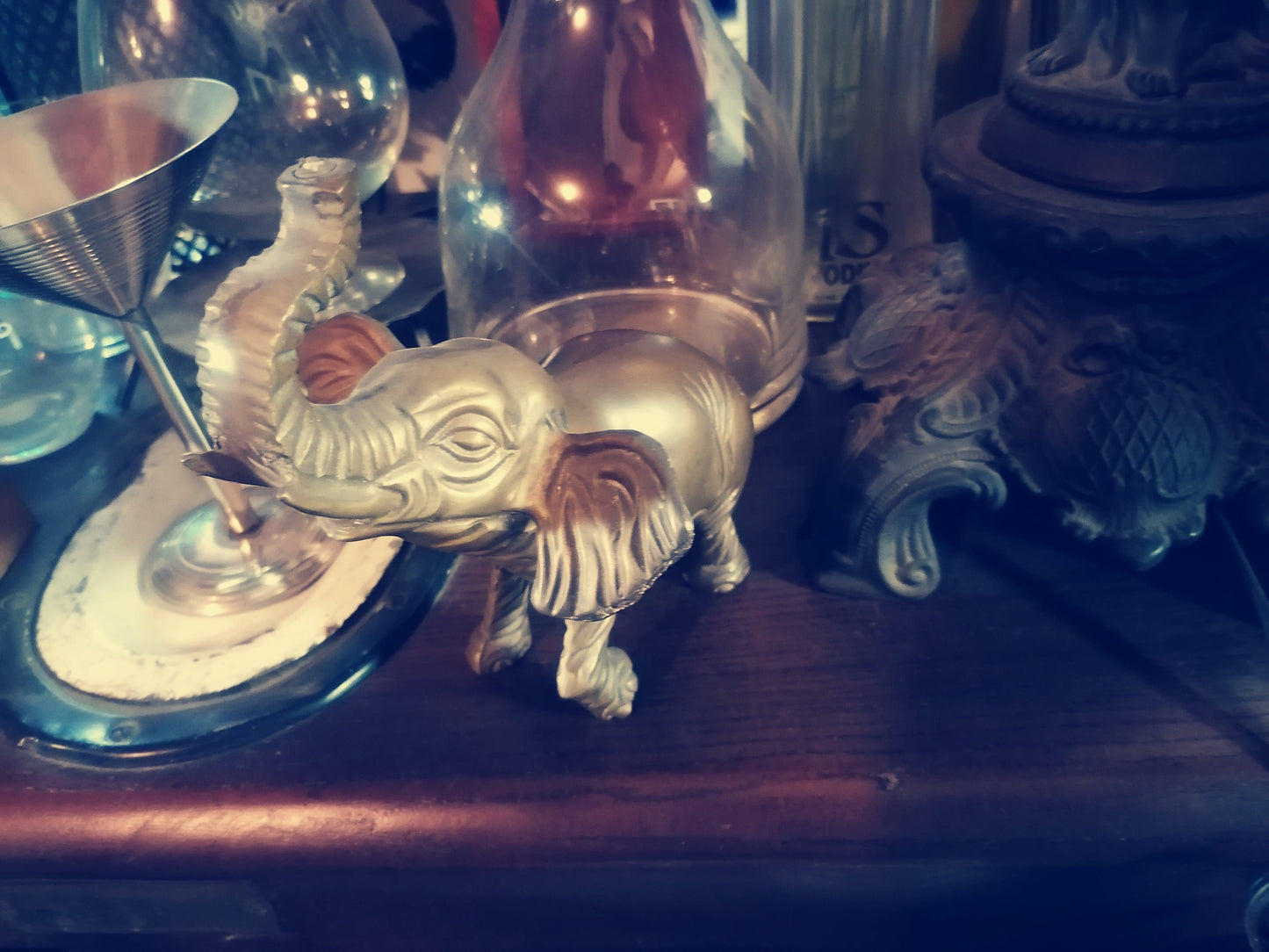 Elefante de Laton - Antiques Bazaar Ensenada