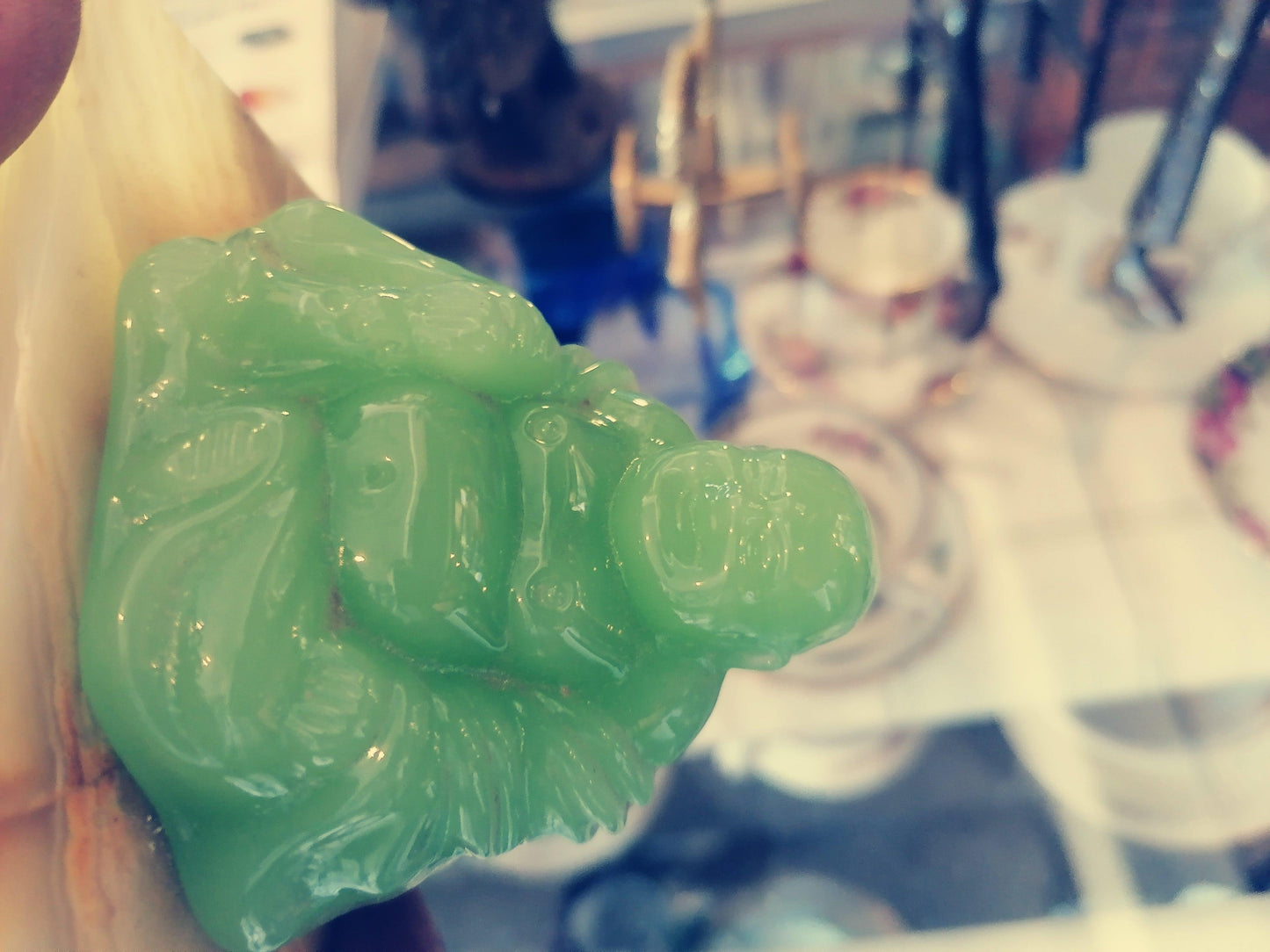 Buddai de Jade - Antiques Bazaar Ensenada