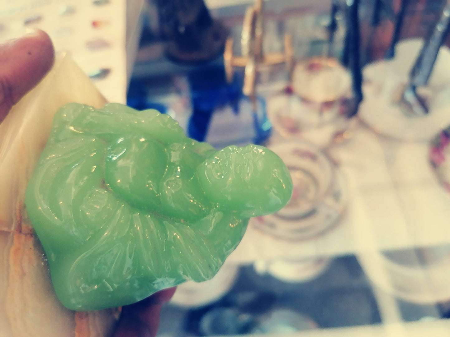 Buddai de Jade - Antiques Bazaar Ensenada