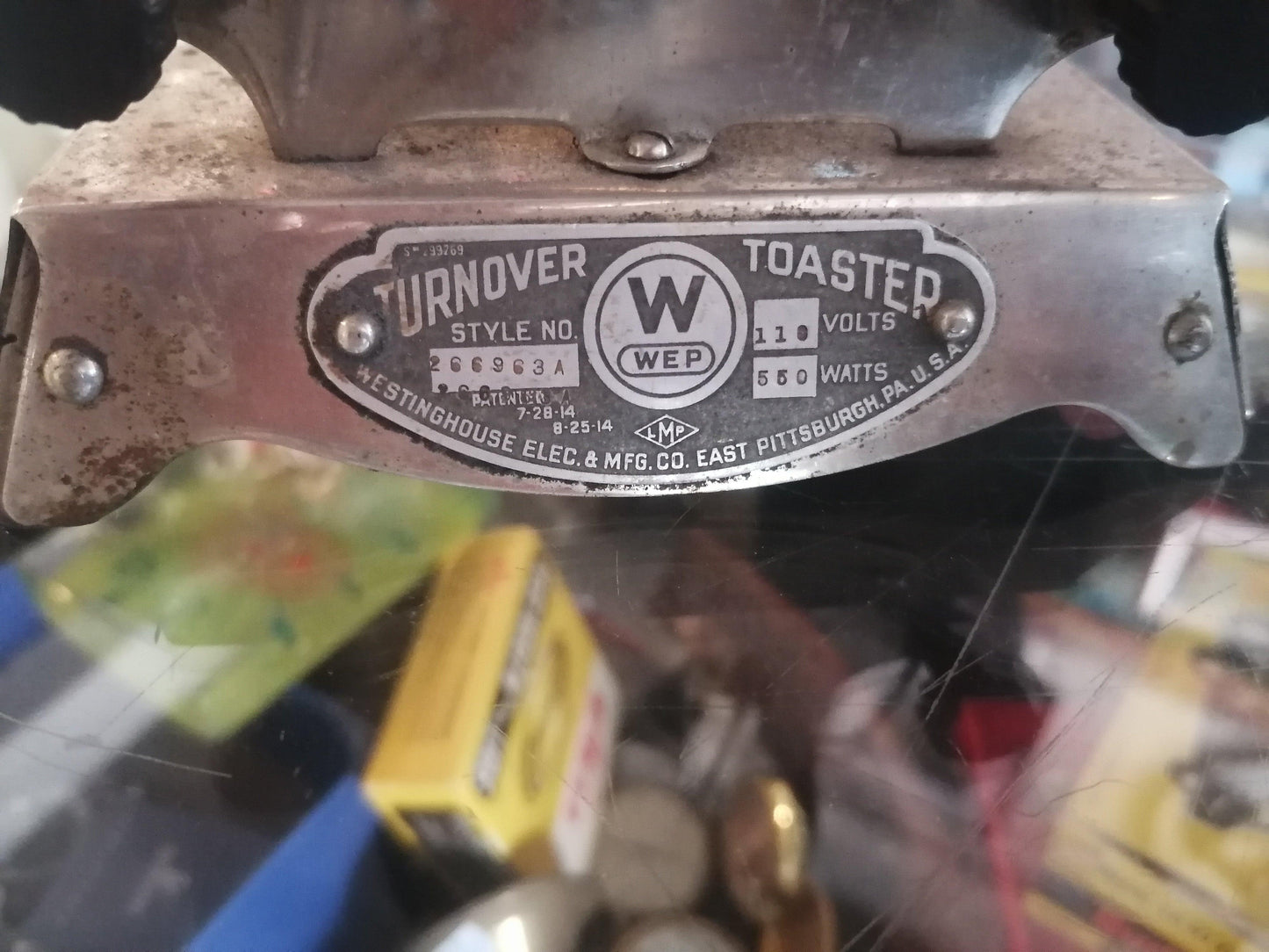 Antique Westinghouse Art Deco Ornate Farmhouse/Rustic/Primitive Vintage Toaster - Antiques Bazaar Ensenada