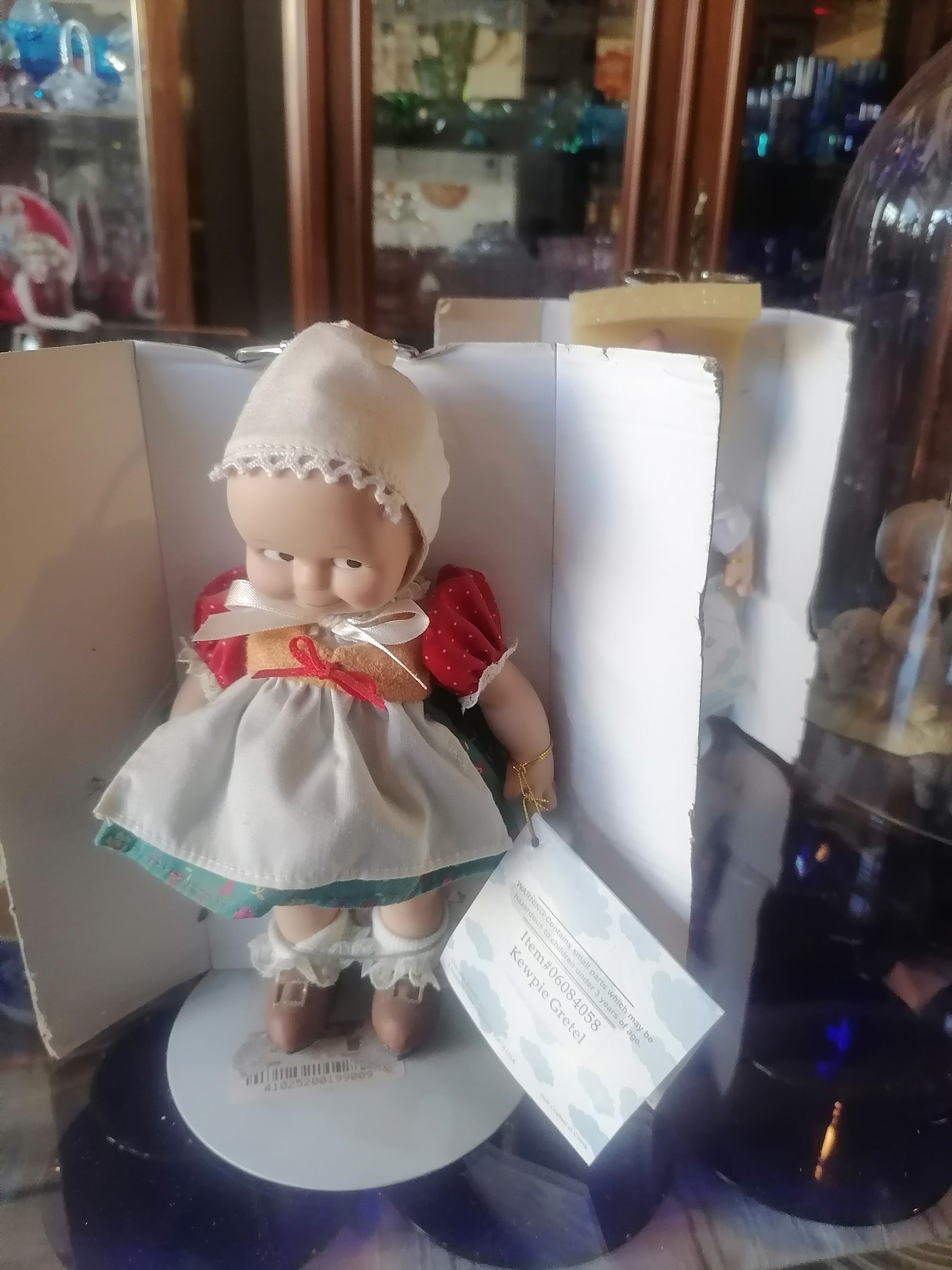 Escultura de concha marina de madera - Antiques Bazaar Ensenada