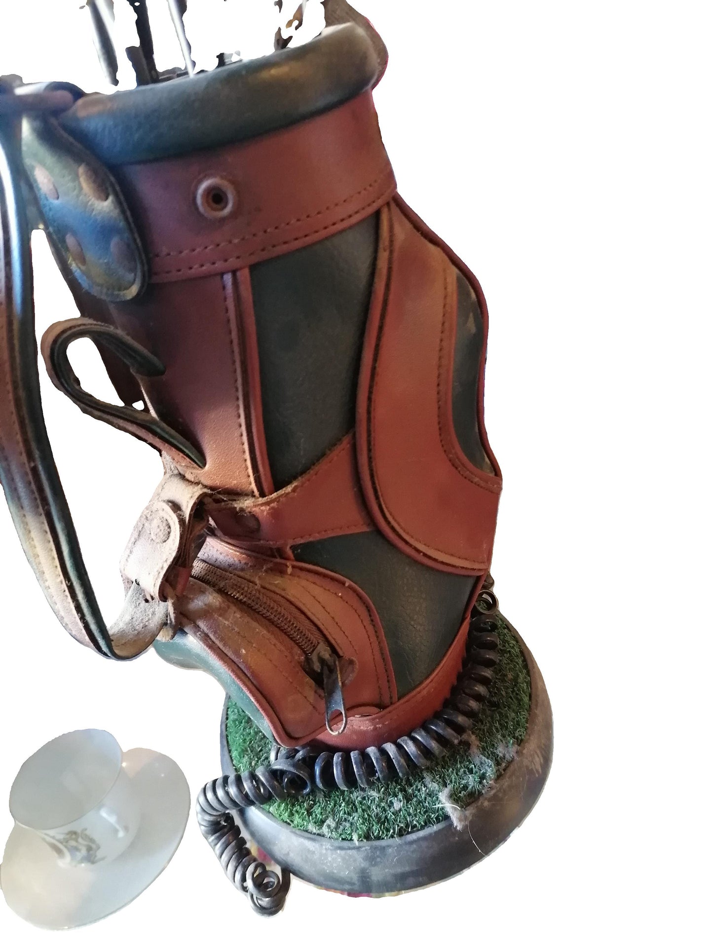 Teléfono Vintage Con Forma De Bolsa De Palos De Golf, - Antiques Bazaar Ensenada