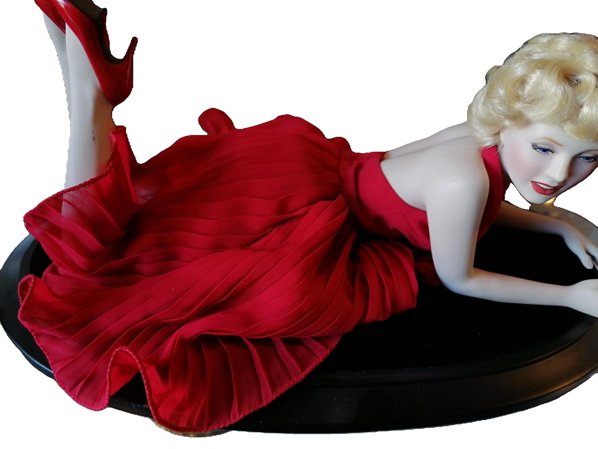 Muñeca de Porcelana Franklin Mint De Marylin Monroe - Antiques Bazaar Ensenada