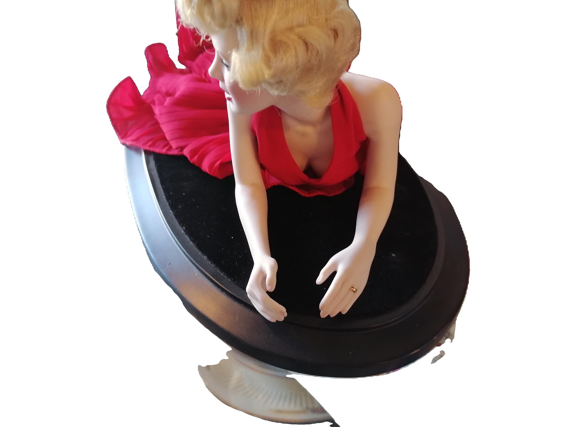 Muñeca de Porcelana Franklin Mint De Marylin Monroe - Antiques Bazaar Ensenada