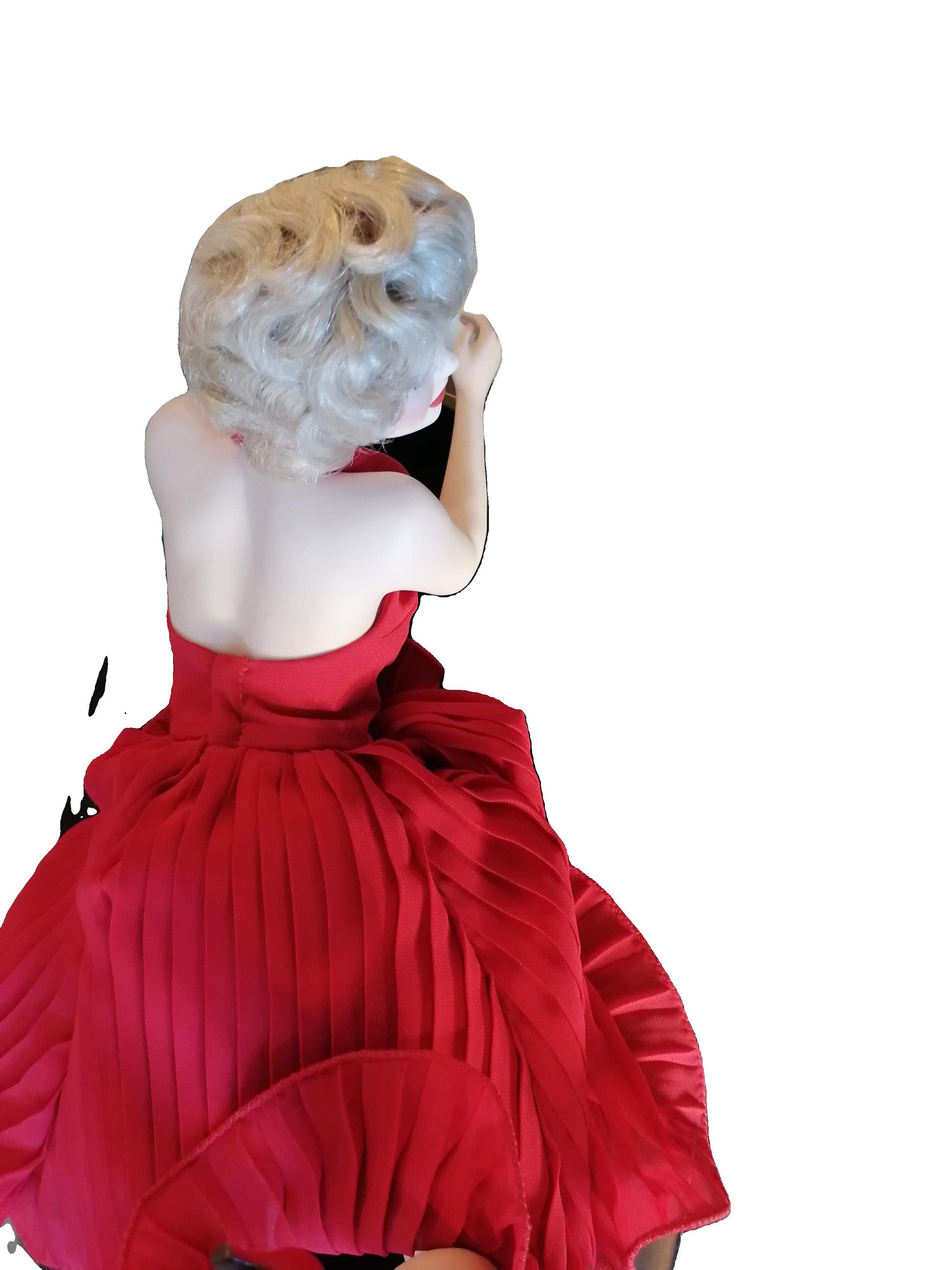 Muñeca de Porcelana Franklin Mint De Marylin Monroe - Antiques Bazaar Ensenada