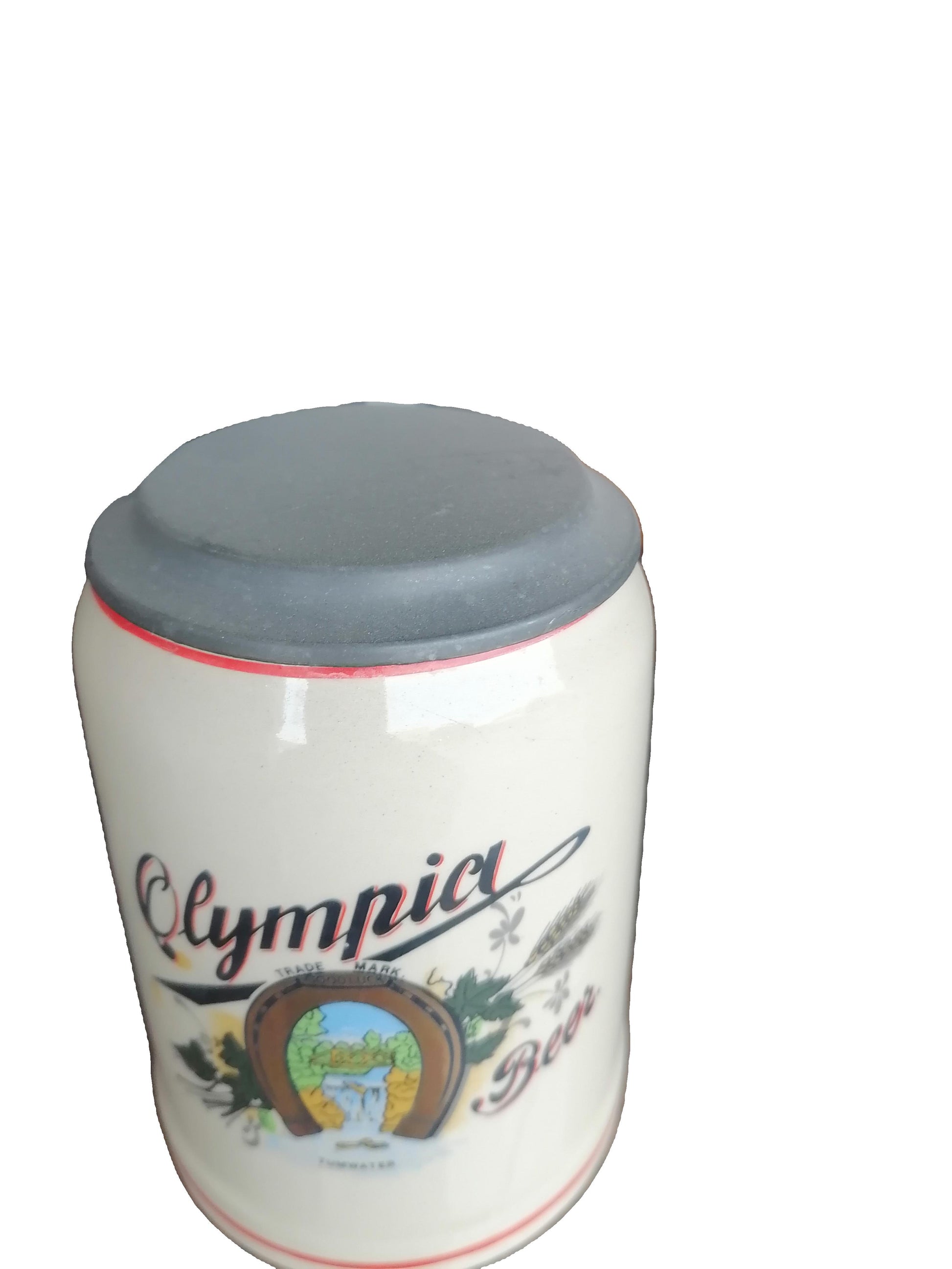 Olympia Beer Stein - Antiques Bazaar Ensenada